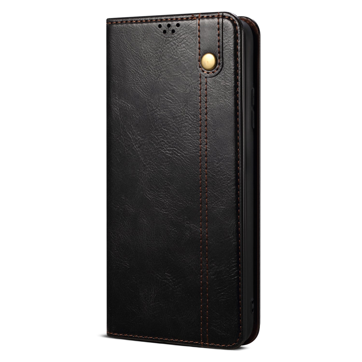 For Honor 90 GT 5G PU Leather Case Card Slot Wallet Phone Shell Crazy Horse Pattern - Black For Honor 90 GT 5G PU Leather Case Card Slot Wallet Phone Shell Crazy Horse Pattern - Black